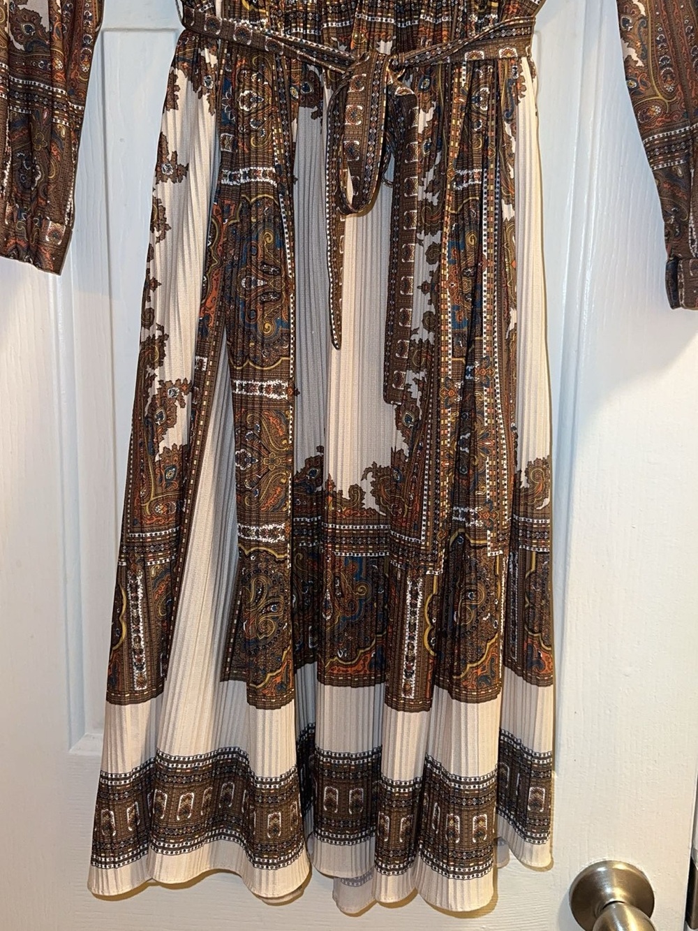 Gorgeous Vintage P.C.F Petites by Hal Ferman Accordion Pleated Dress - Picture 2 of 8